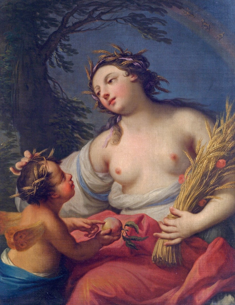 Nyár, 1760 körül alkotó: English School