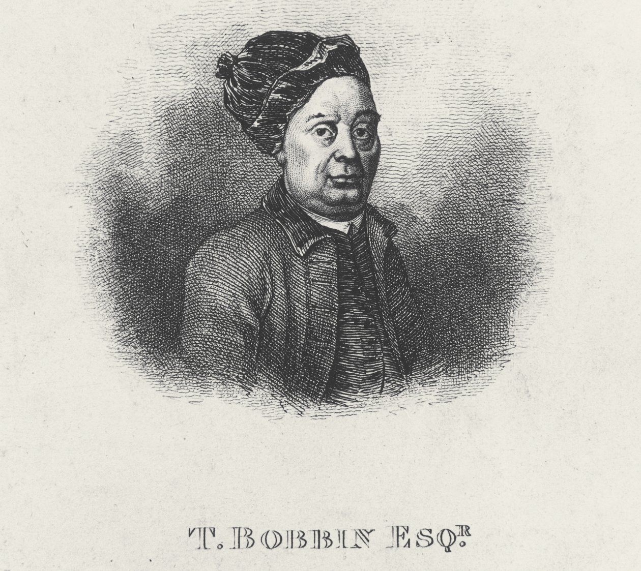 T.Bobbin Esq, John Collier álneve alkotó: English School