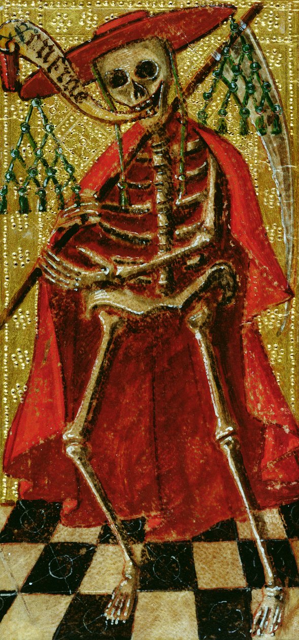 Tarot kártya, amely a halált jelképezi alkotó: English School