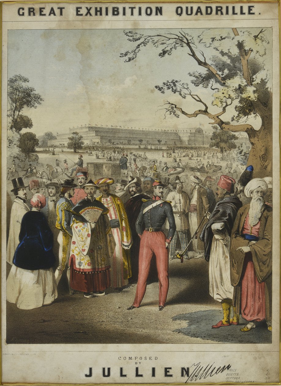 Az 1851-es Union Polka. J.G Jones, a 16. Queens Lancers zenekar mestere, 1851. alkotó: English School