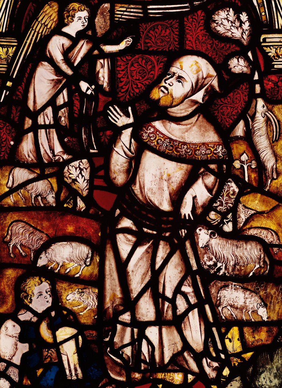 Angyali üdvözlet Joachimnak, 1340-50 alkotó: English School