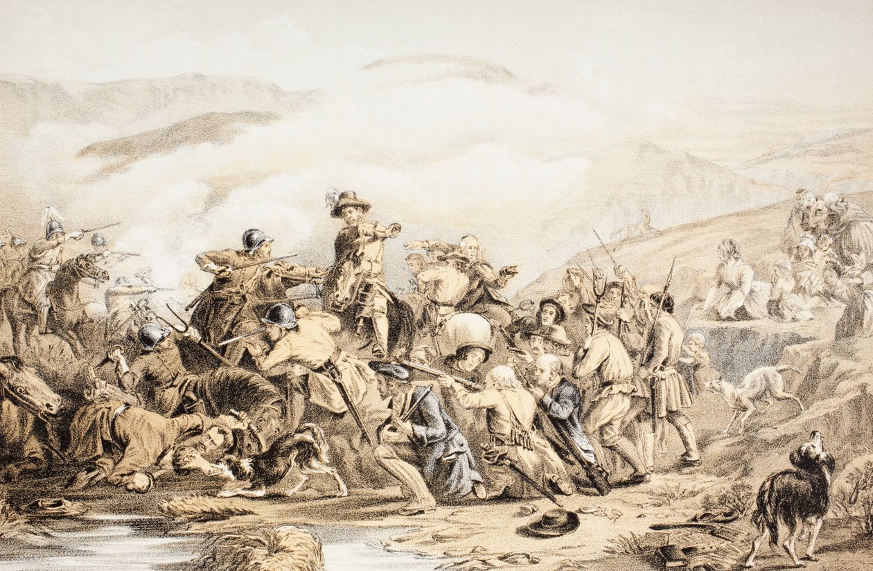The Battle of Drumclog, 1679. június 1., John Howie (1735-93) 1879-ben megjelent „The Scots Worthies szerint Howie