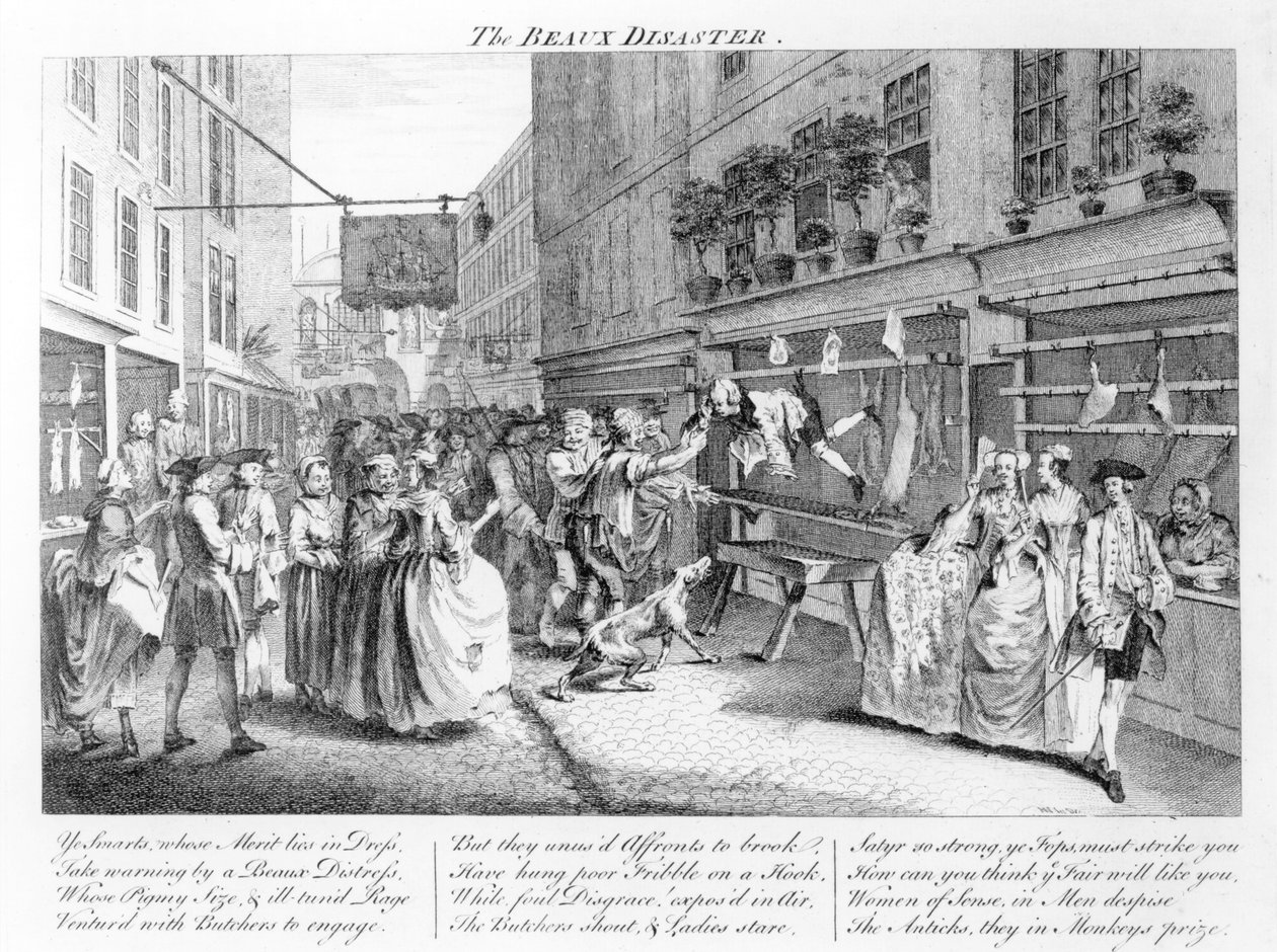 A Beaux-i katasztrófa, 1747 alkotó: English School