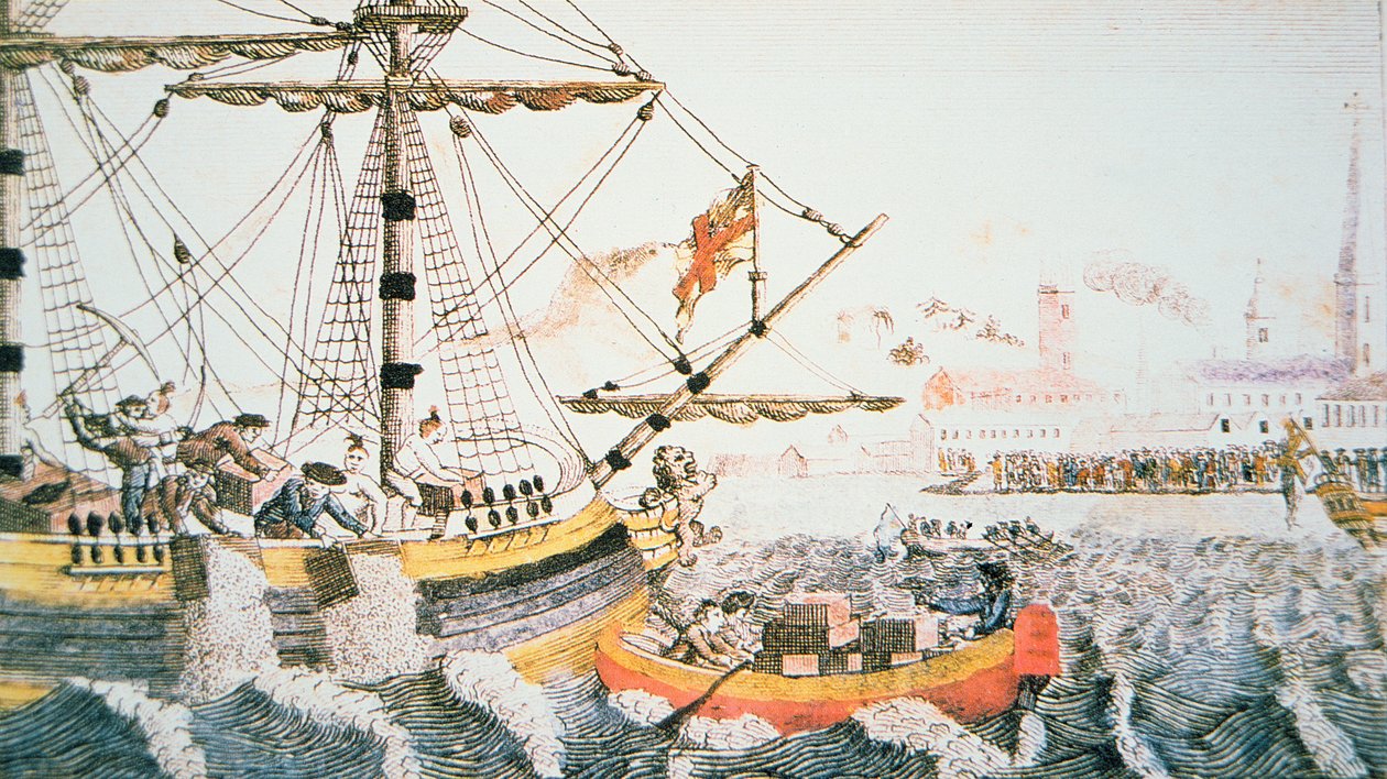 Boston Tea Party alkotó: English School