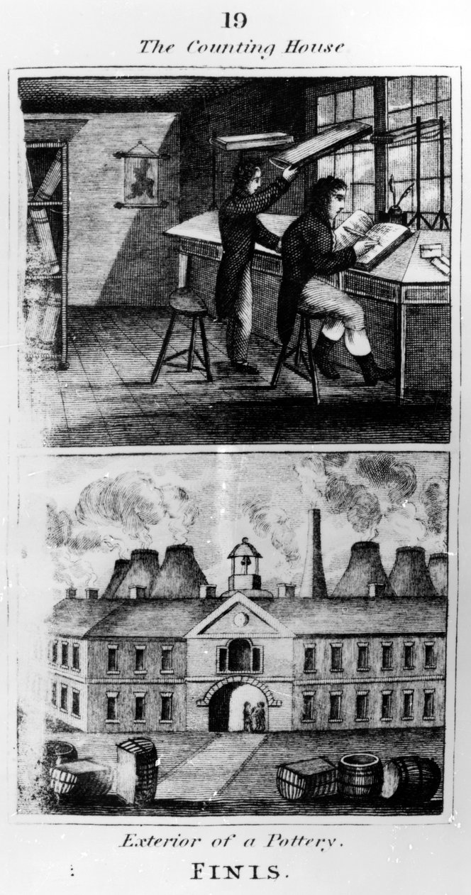 A számlálóház, 1827 alkotó: English School