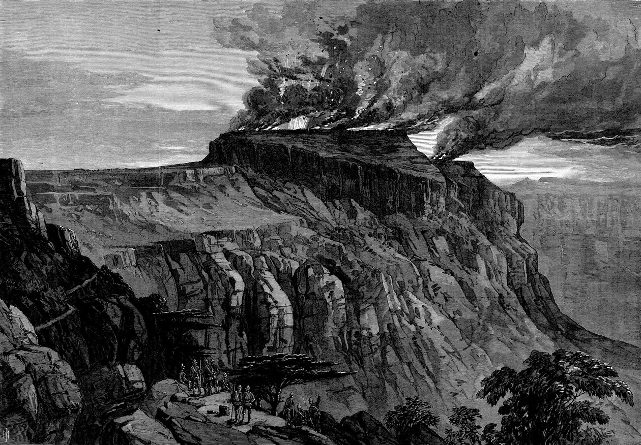 Magdala elpusztítása, A brit expedíciótól Abesszíniáig, 1868 alkotó: English School