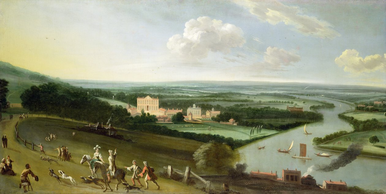 Rochester grófjának háza, New Park, Richmond, Surrey, 1700-05 körüli évek alkotó: English School