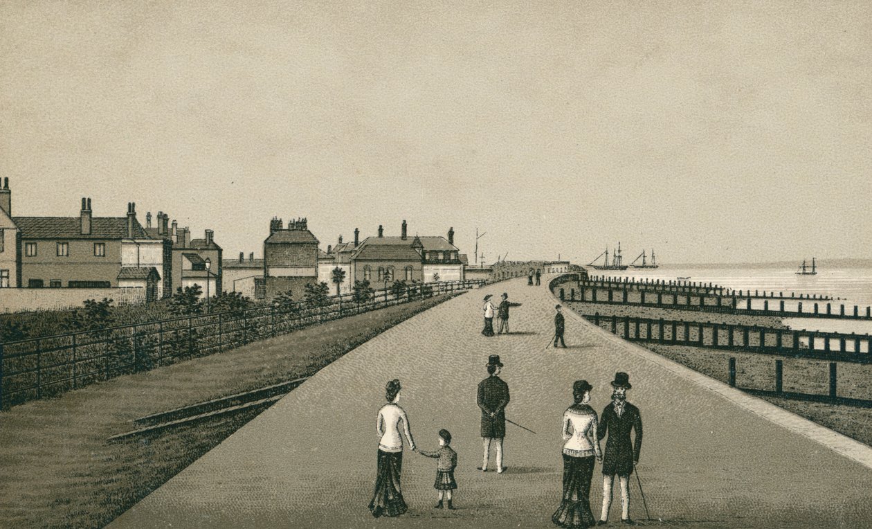 The Esplanade, Harwich (litográfia) alkotó: English School