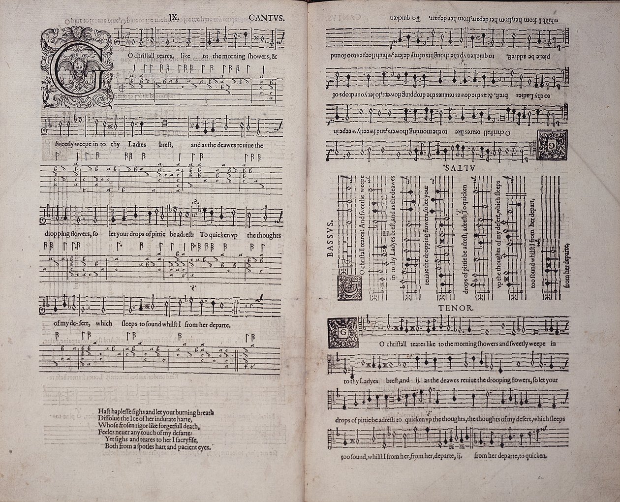 John Dowland (1563-1626) The First Booke of Songes or Ayres, 1597 (nyomtatott) alkotó: English School