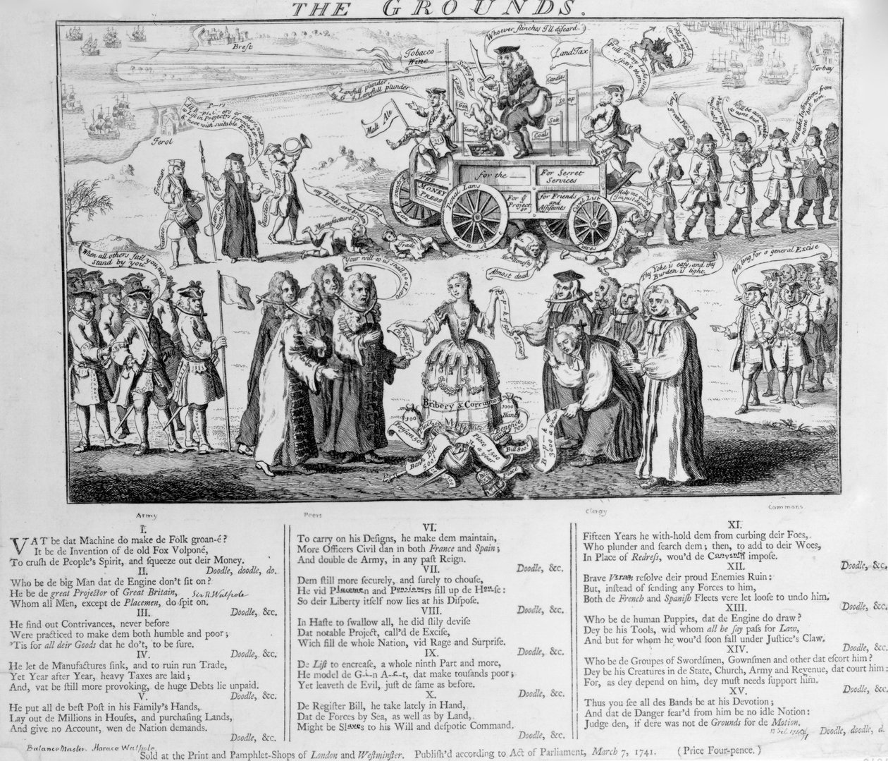 The Grounds, 1741 alkotó: English School