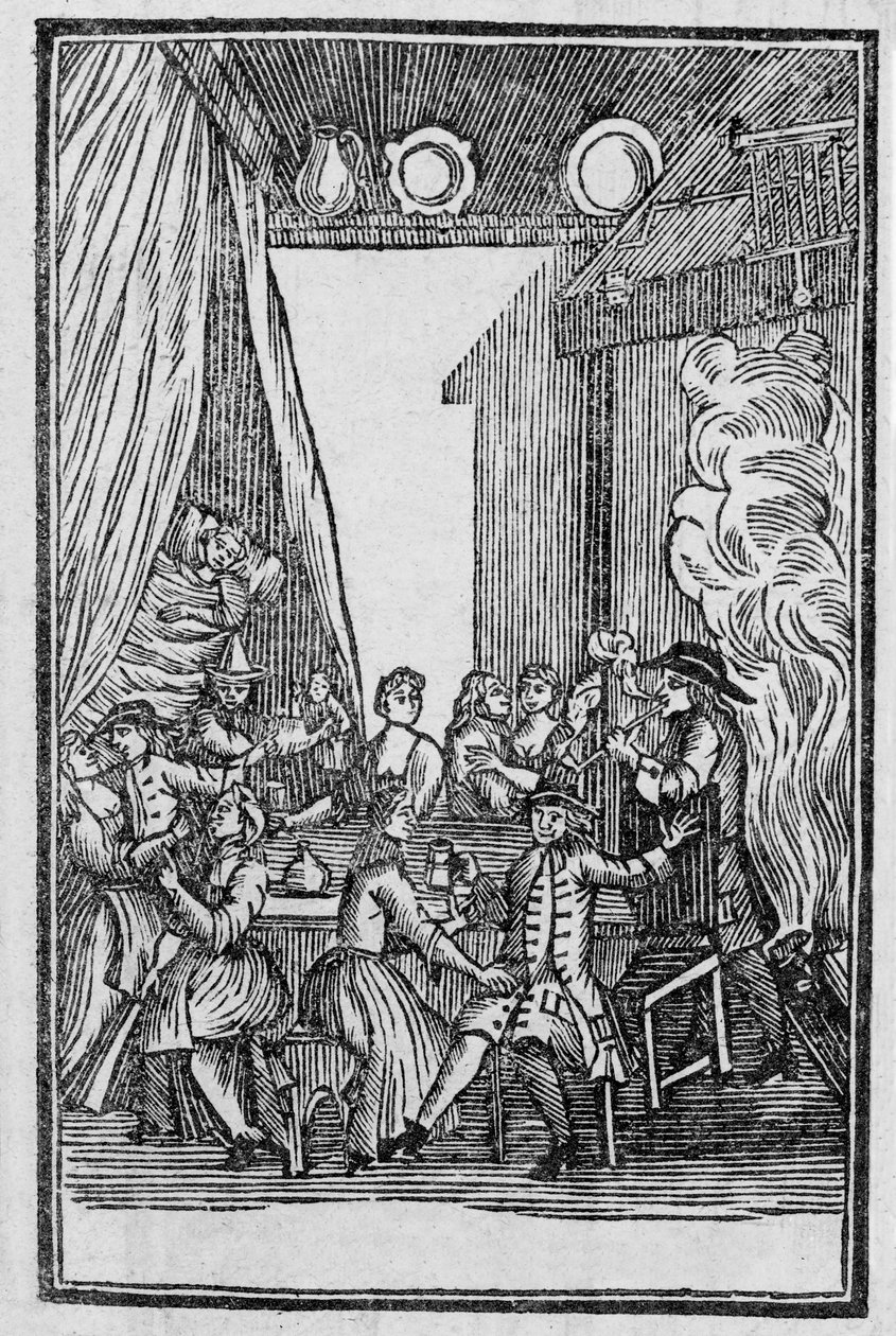 Szüreti vacsora, a Roxburghe-balladákból alkotó: English School