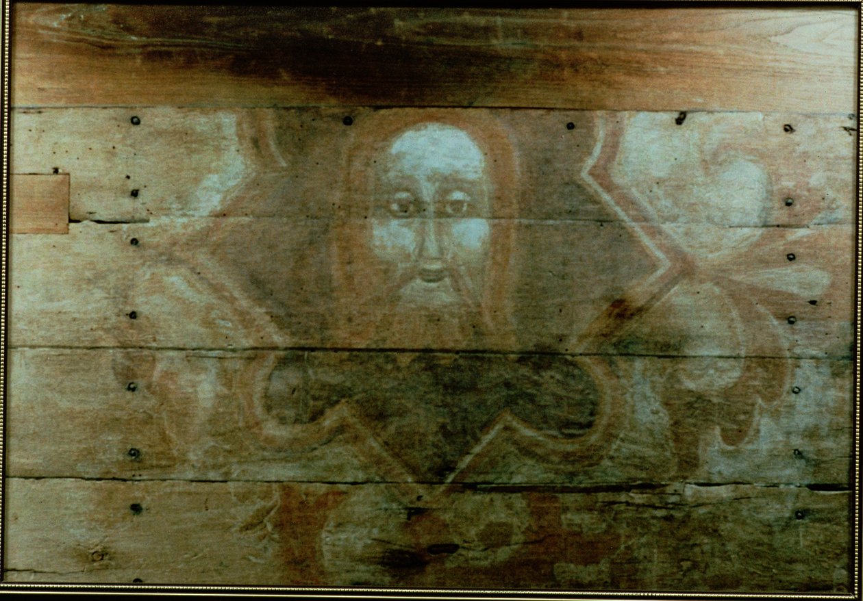 Krisztus feje, 1280 körül (táblakép) alkotó: English School