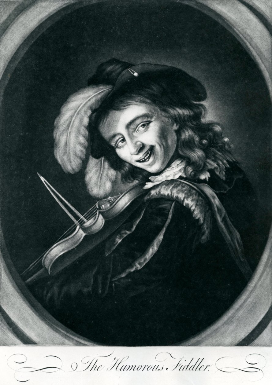 A humoros hegedűs alkotó: English School