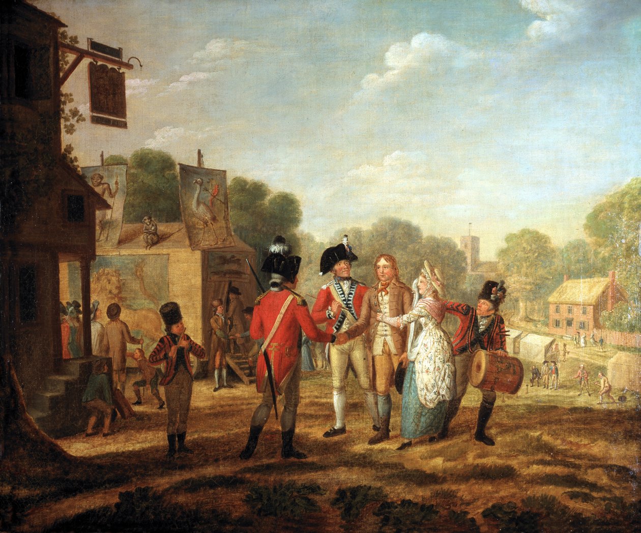 The Kings Shilling, 1770 körül alkotó: English School