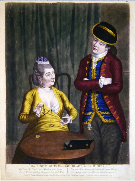 "A világos-guinea vagy a penge a szemétben" alkotó: English School