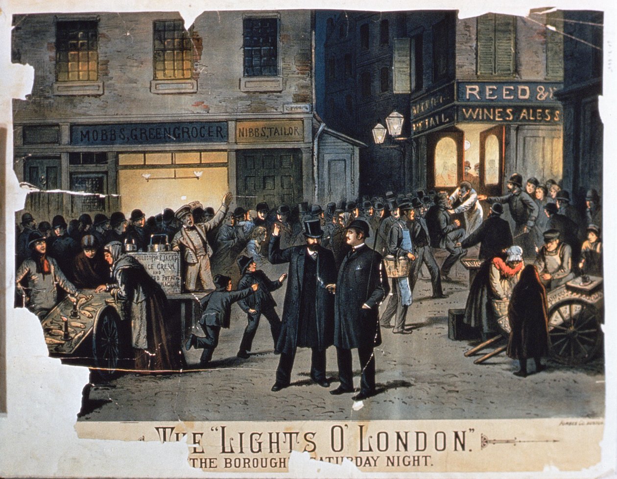 A fények O London alkotó: English School