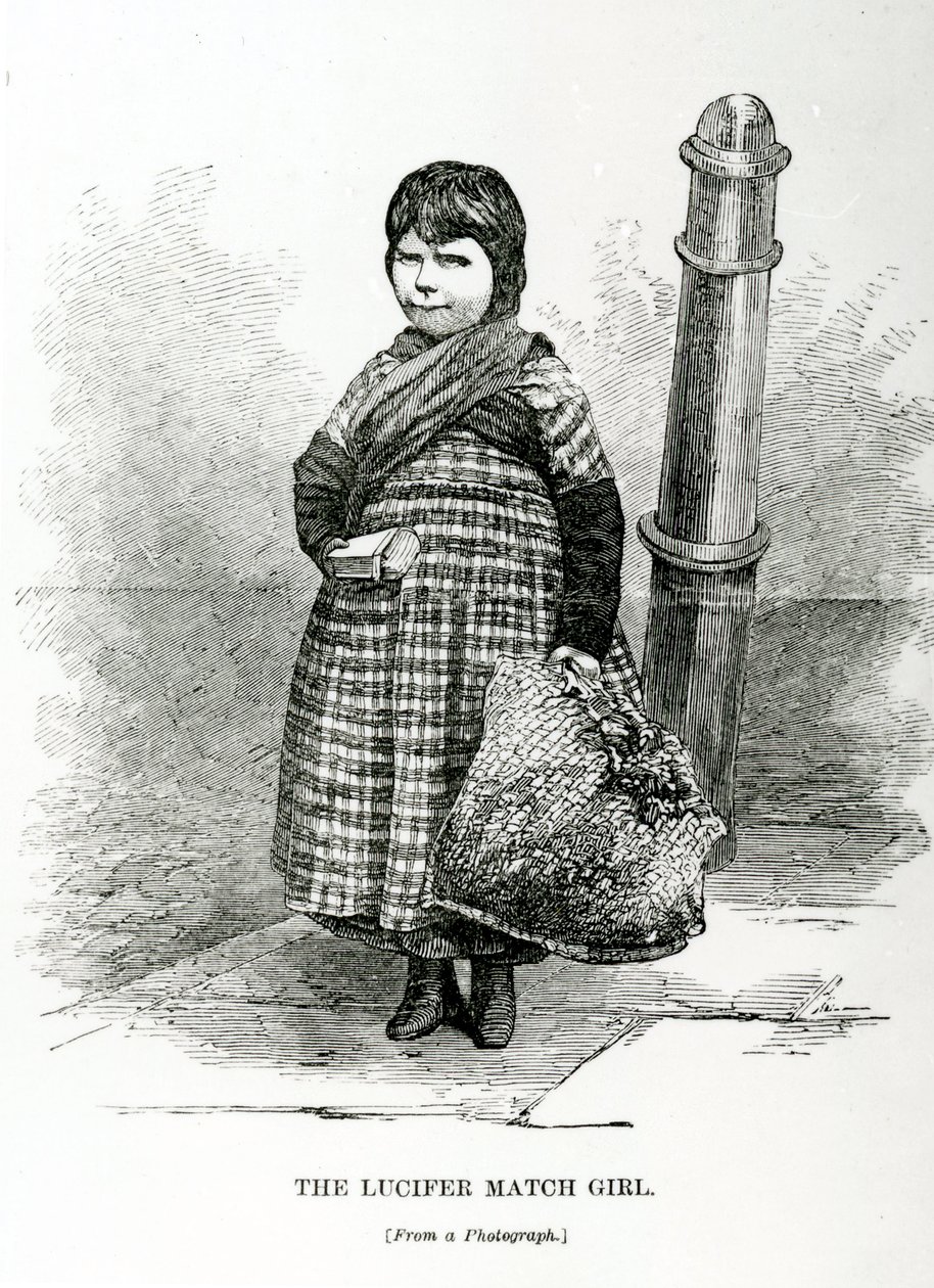 A Lucifer gyufalány, 1840 körül alkotó: English School