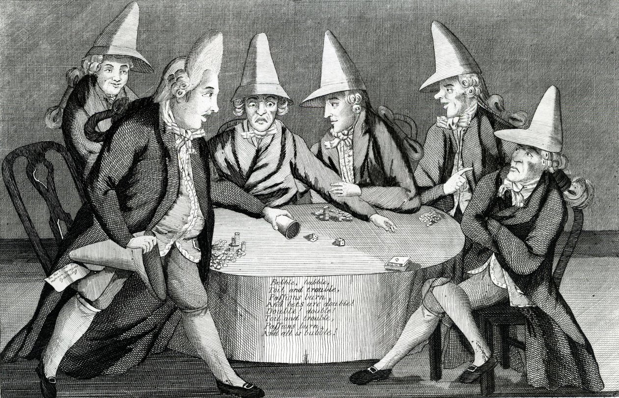 A makaróni üst, kiadó: M. Darly, 1772 (mezzotint) alkotó: English School