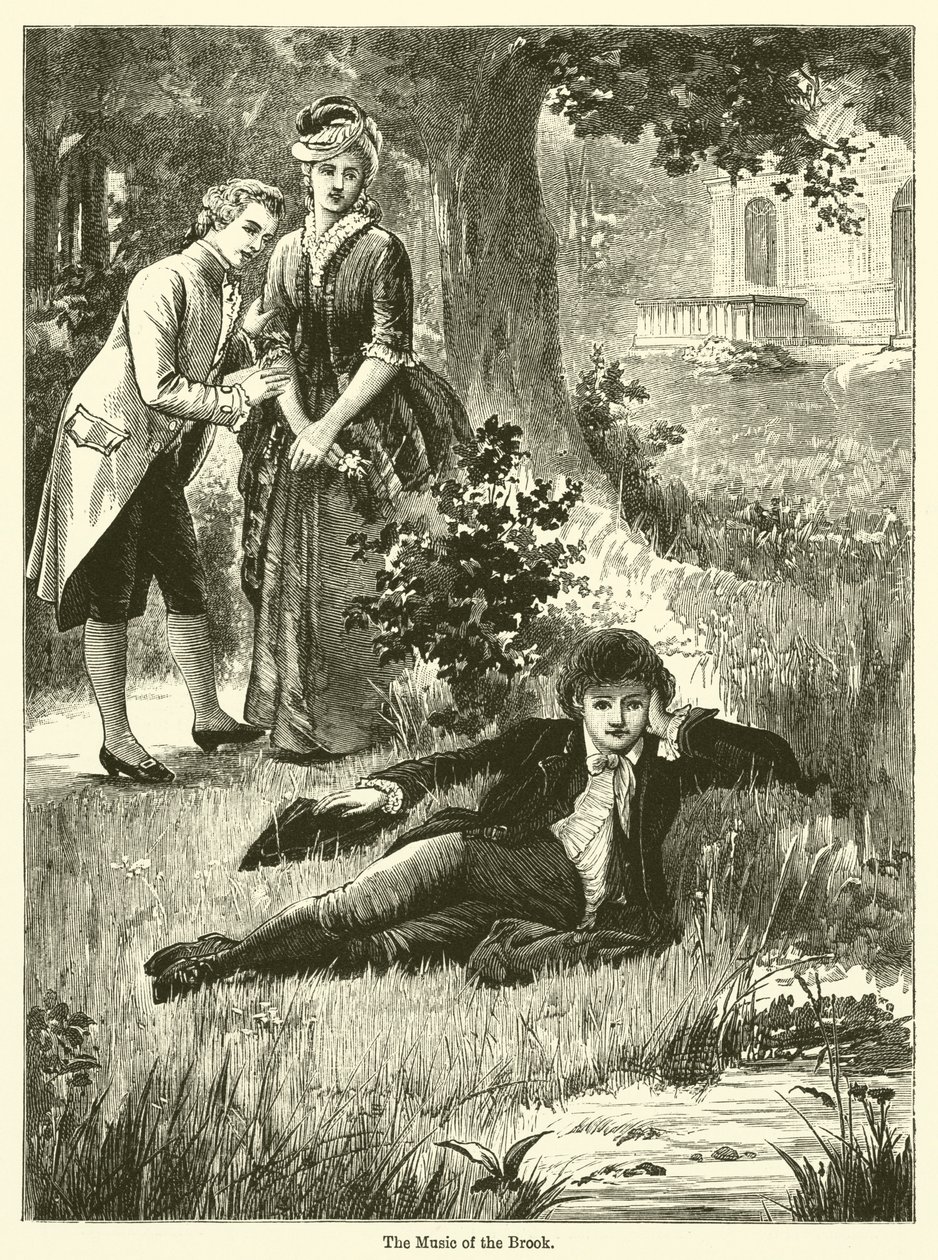 A patak zenéje (metszet) alkotó: English School