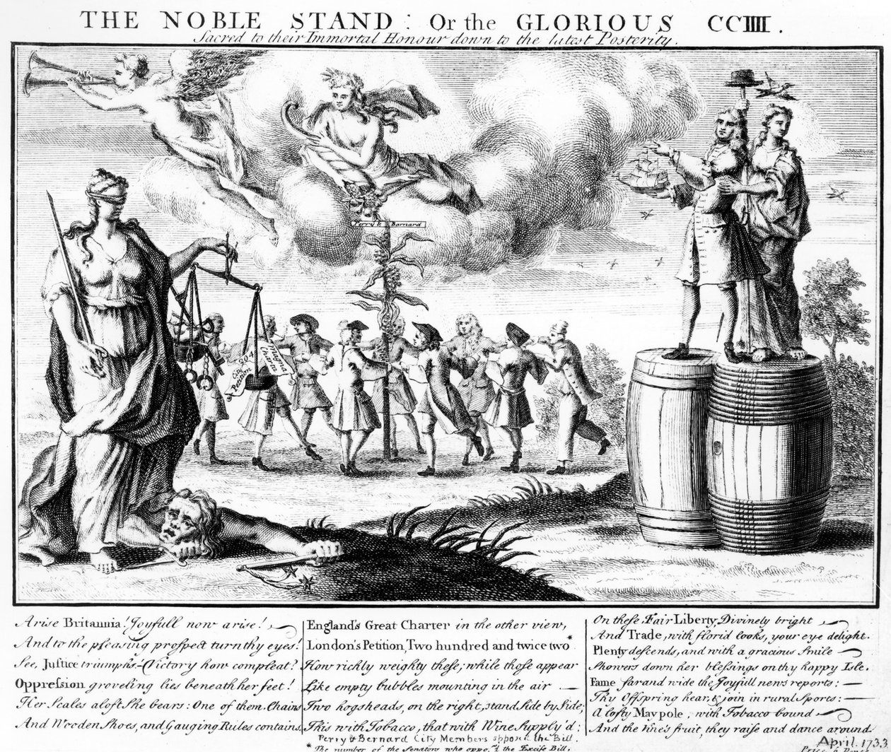 A Noble Stand, avagy a dicsőséges CCIII, amelyet az utókor halhatatlan becsületére szenteltek, 1733 körül alkotó: English School