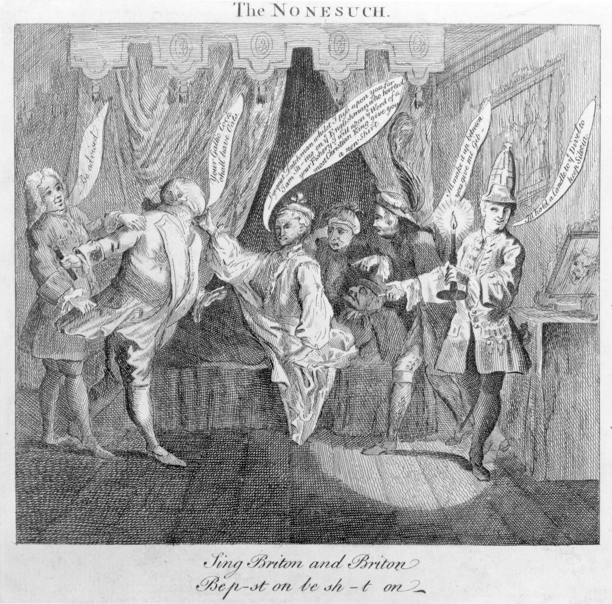 A Nonesuch, 1748 körül alkotó: English School