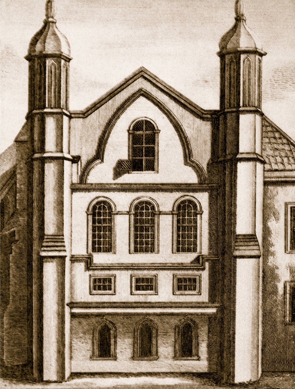 A régi alsóház alkotó: English School