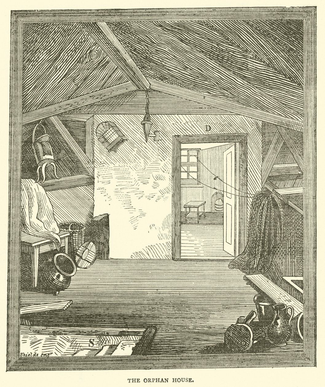 Az árvaház (metszet) alkotó: English School