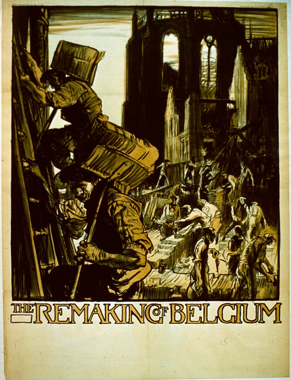 Belgium újraalkotása, 1918 körül alkotó: English School