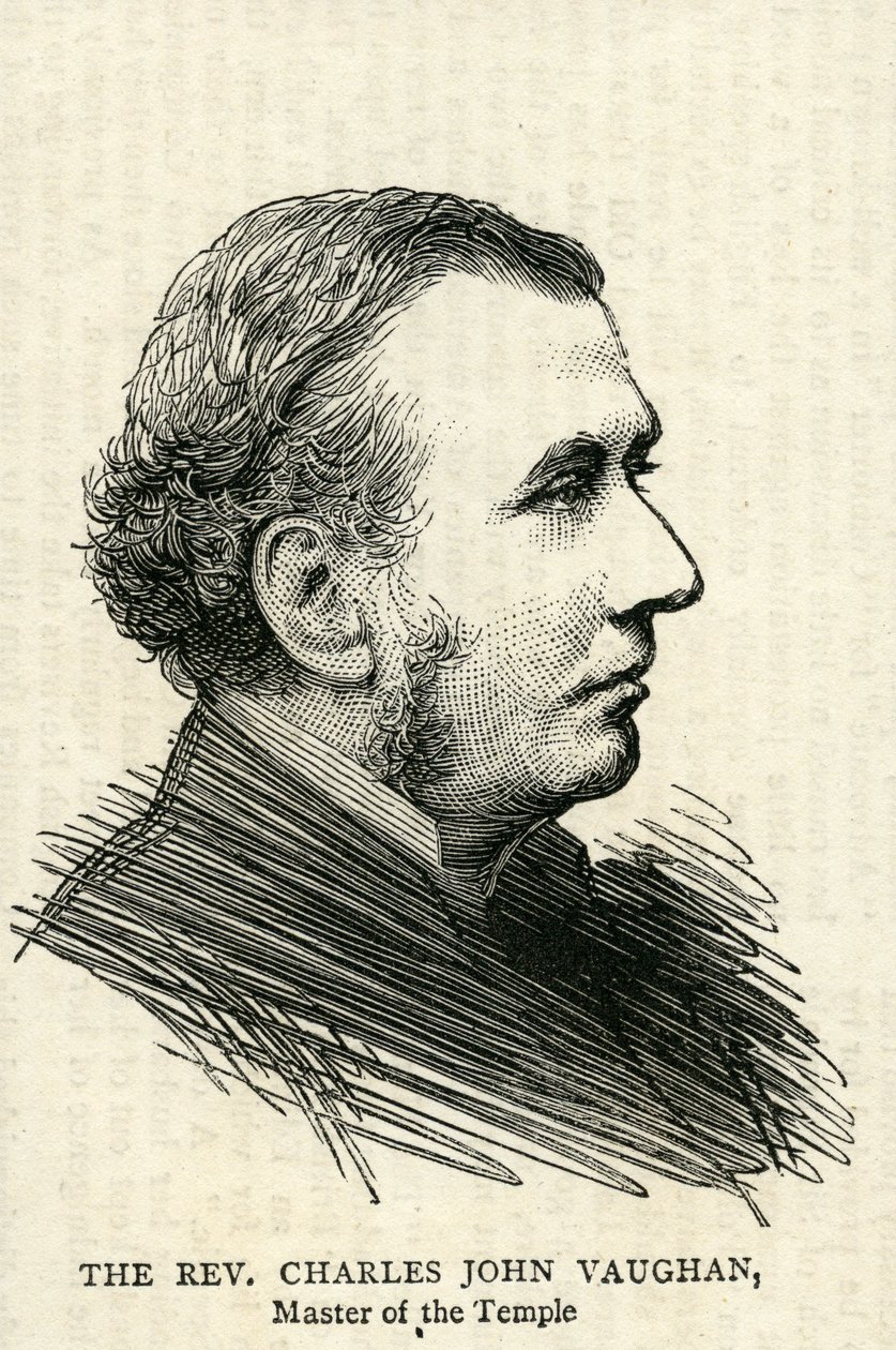 Charles John Vaughan tiszteletes, Llandaff dékánja alkotó: English School