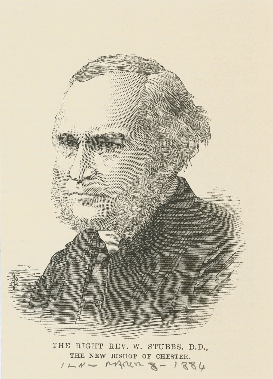 William Stubbs helyes tiszteletes alkotó: English School