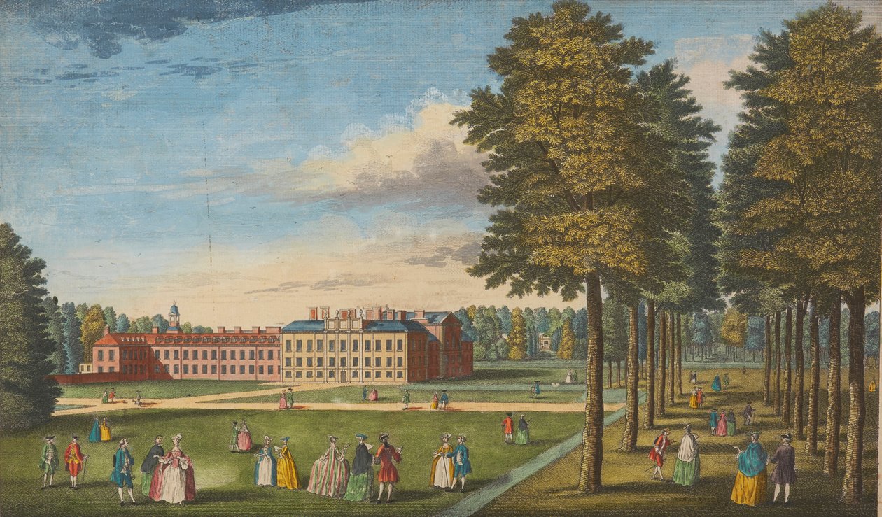 A Kensingtoni Királyi Palota”, John Bowles kiadója, c alkotó: English School