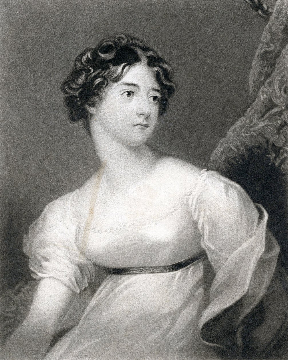 Az Rt. Hon, Frances Wicklow grófnője, 1830 alkotó: English School