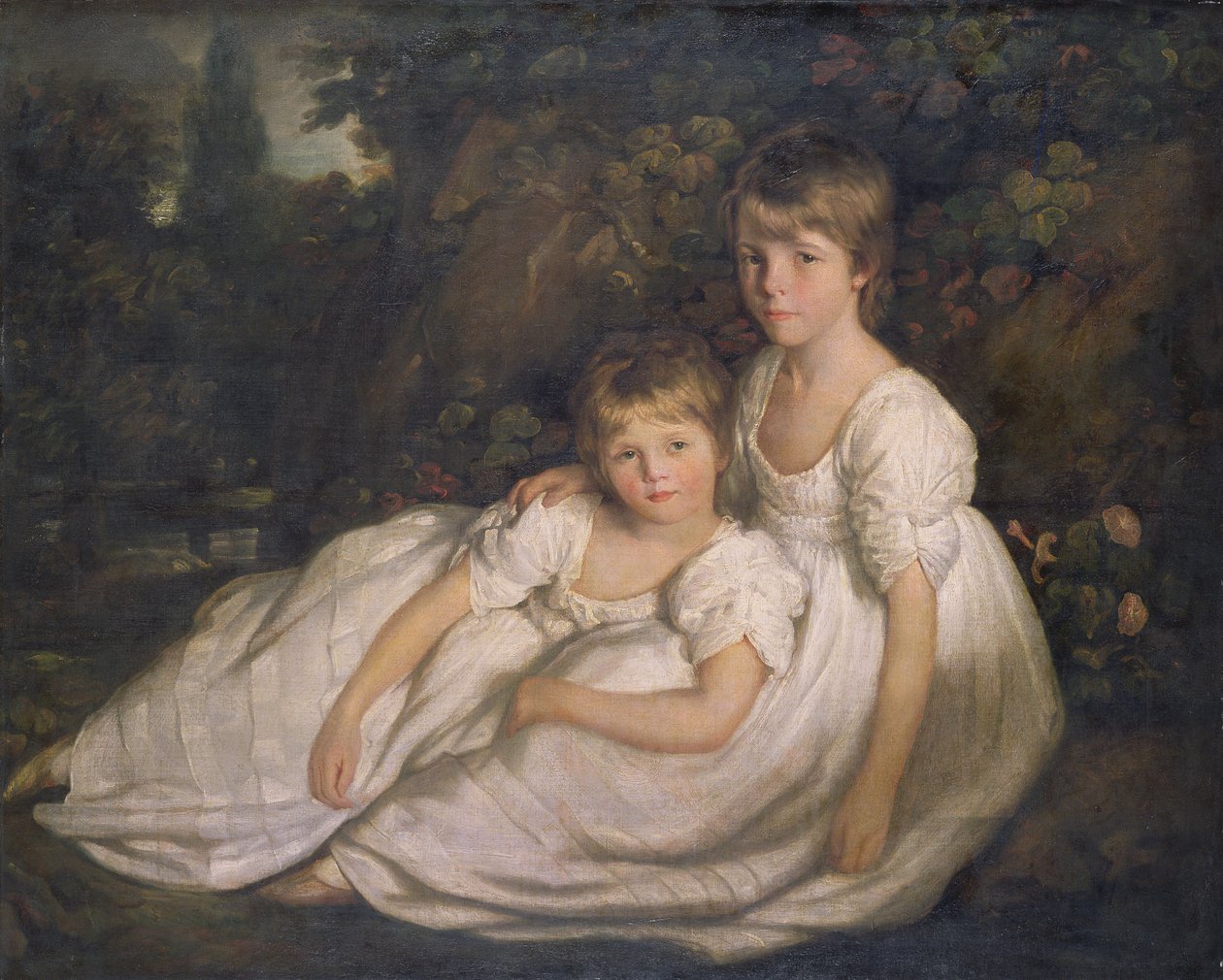 A nővérek, 1800 körül (olaj, vászon) alkotó: English School