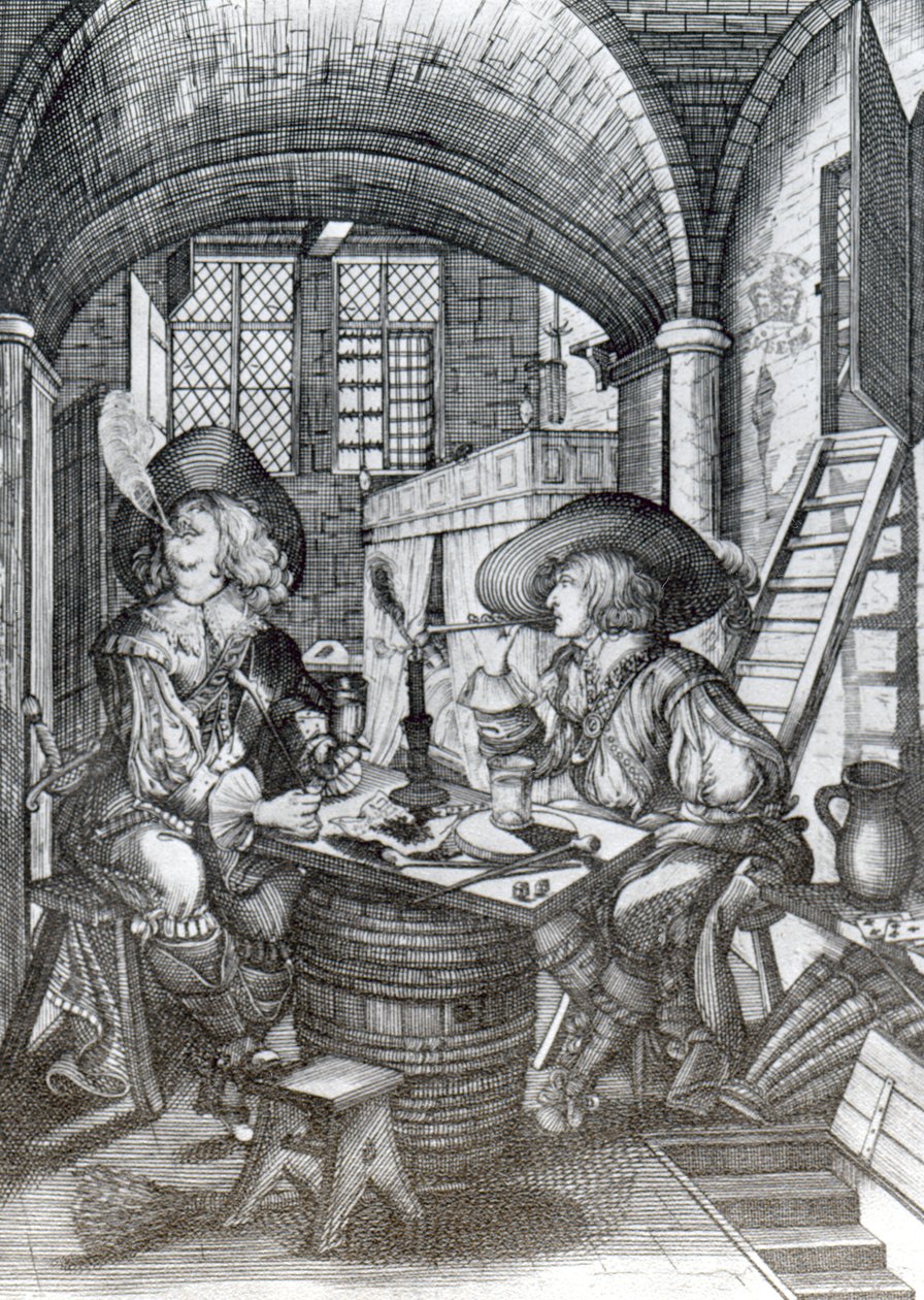 The Sucklington Faction, vagy (Sucklings) Roaring Boyes, 1641-ben nyomtatva (metszet) alkotó: English School