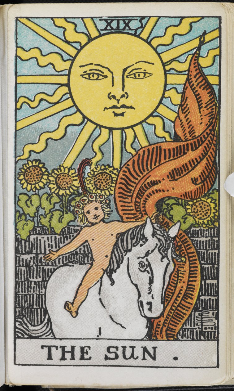 A Nap a Tarot kulcsából: egy titkos hagyomány töredékei a jóslás fátyla alatt. [Kártyakészlettel.]