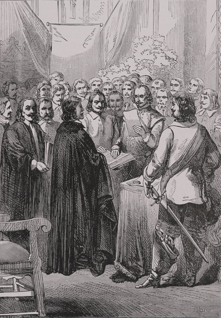 A vesztfáliai szerződés, a Franciaország történetéből, Emile de Bonnechose, kiadó: Ward, Lock and Co, London alkotó: English School