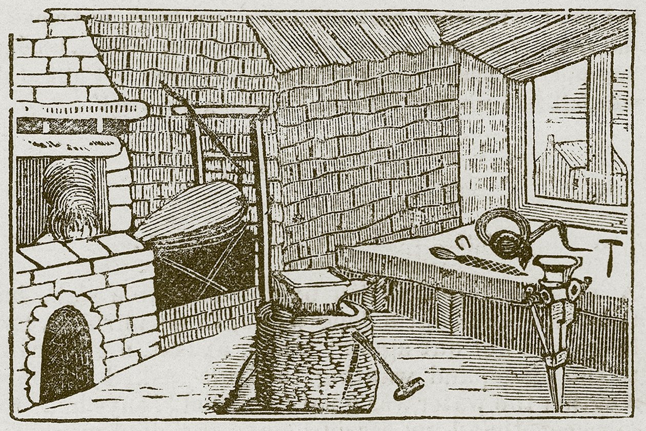 A vipera és a dosszié (metszet) alkotó: English School