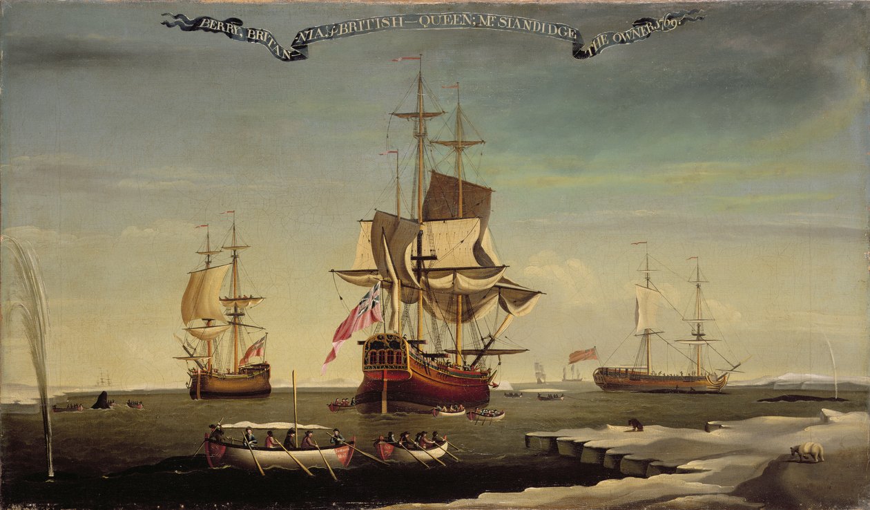 Sir Samuel Standidge bálnavadász flottája, Hull School of Painting alkotó: English School