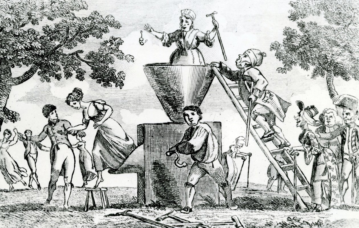 A csodálatos malom, 1805 alkotó: English School