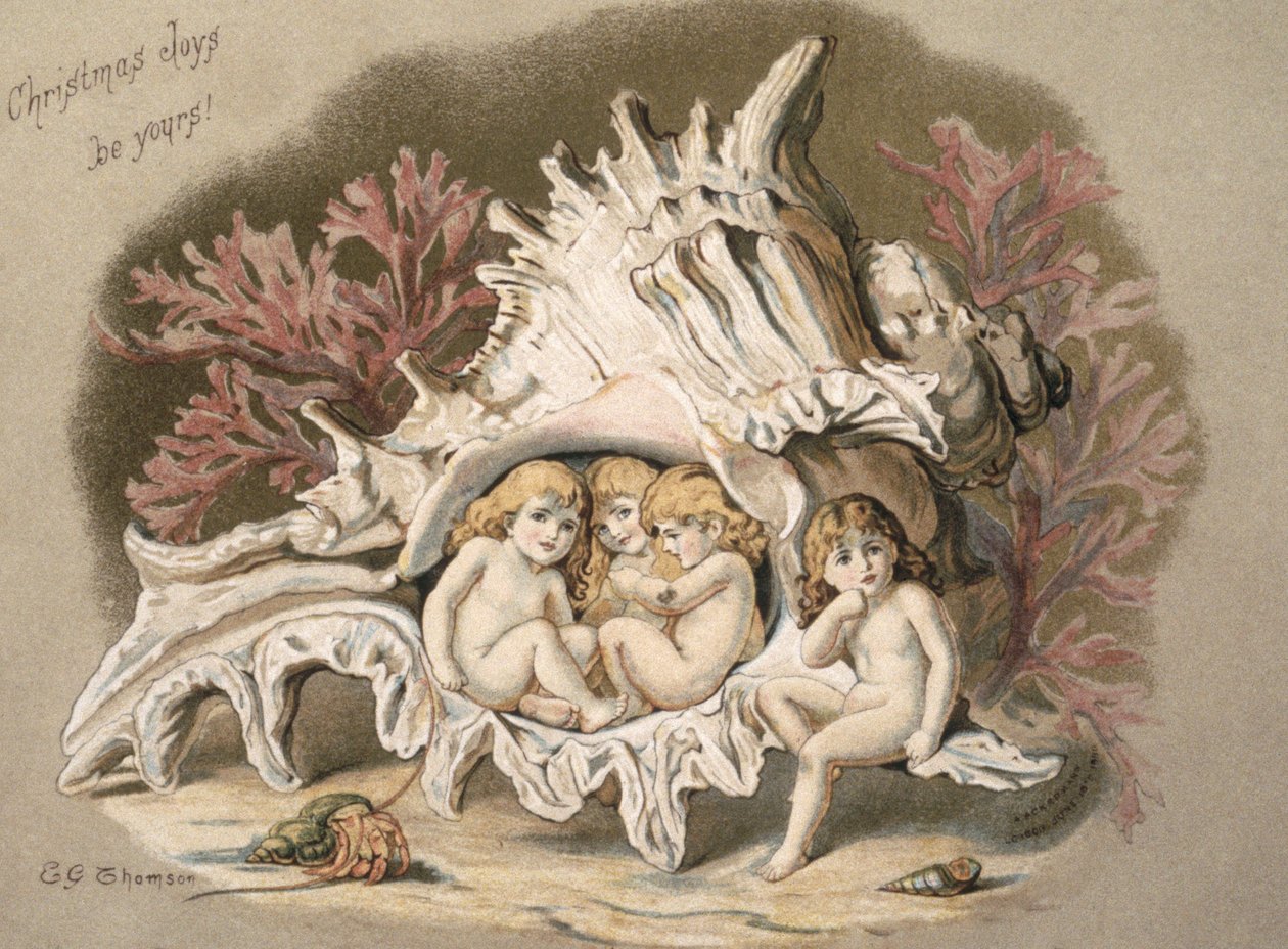 A vízi babák, 1880 körül alkotó: English School