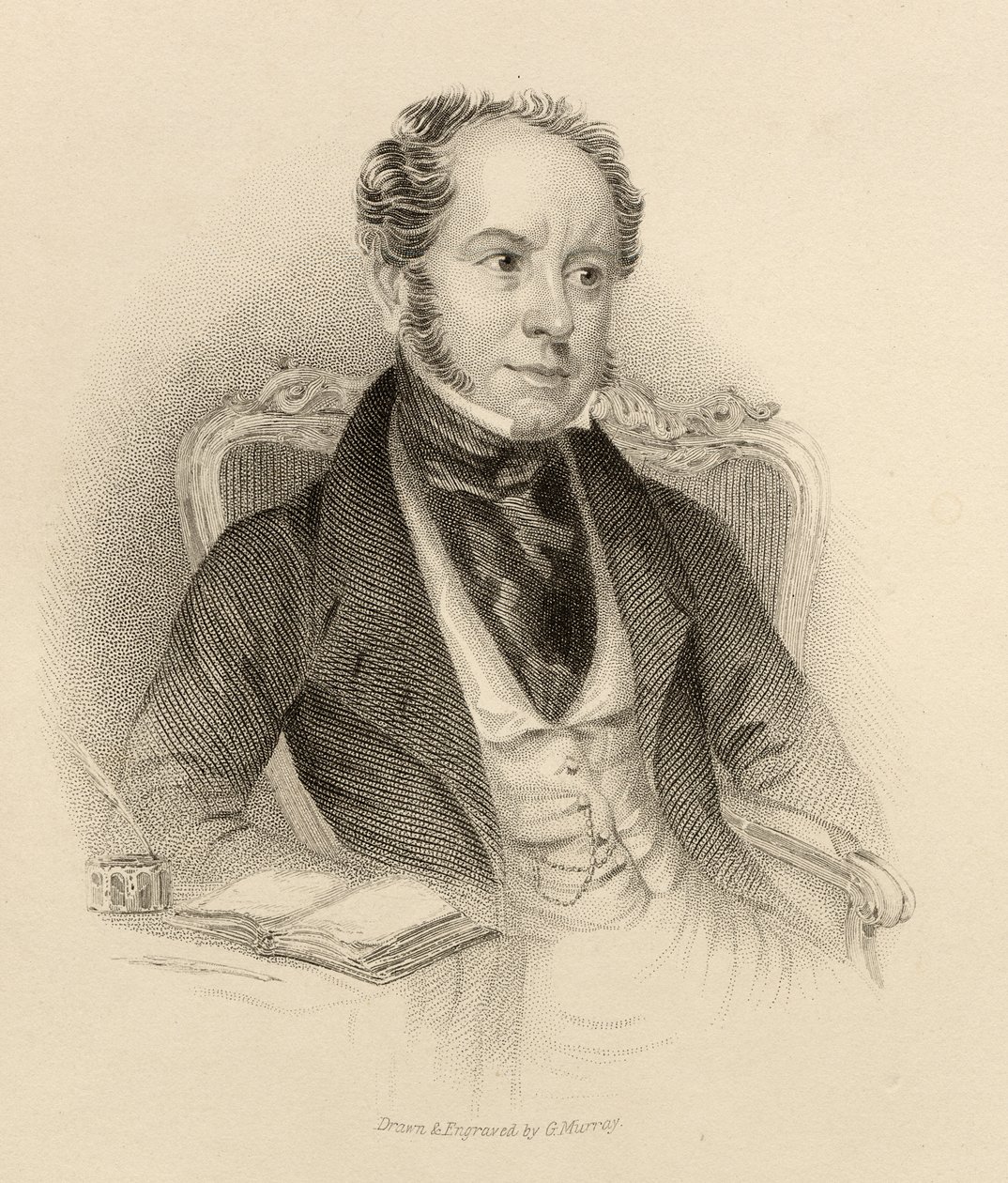 Theodore Hook, Esq., metszett G. Murray alkotó: English School