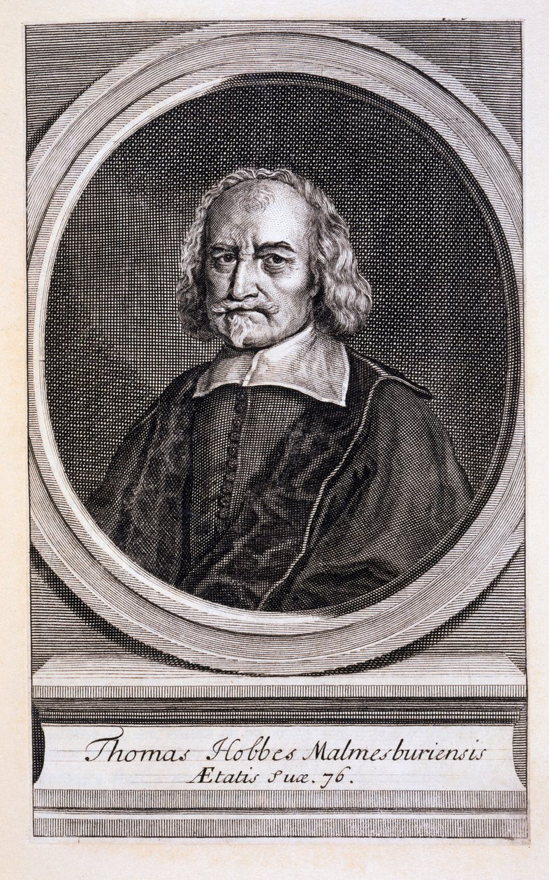 Thomas Hobbes Malmesburyből alkotó: English School