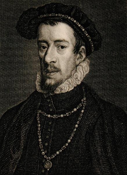 Thomas Howard (1536-72) Norfolk 4. hercege (metszet) alkotó: English School