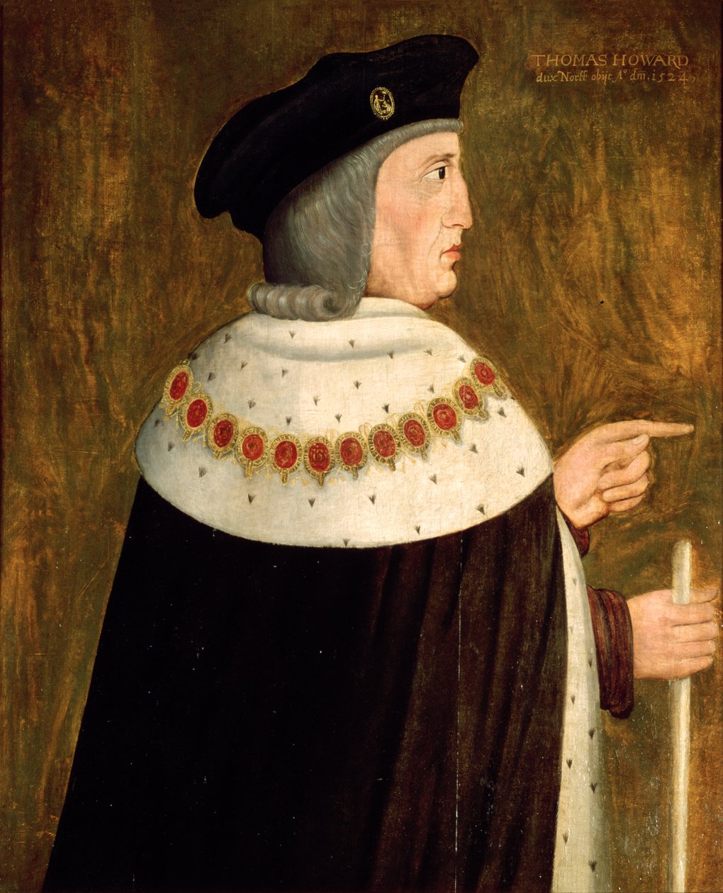 Thomas Howard, Norfolk 2. hercege alkotó: English School