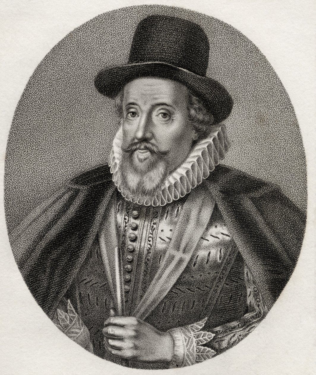 Thomas Howard, Bocquet metszet, illusztráció az 1806-ban kiadott „Királyi és nemes szerzők katalógusából, II. kötet” (litho) alkotó: English School