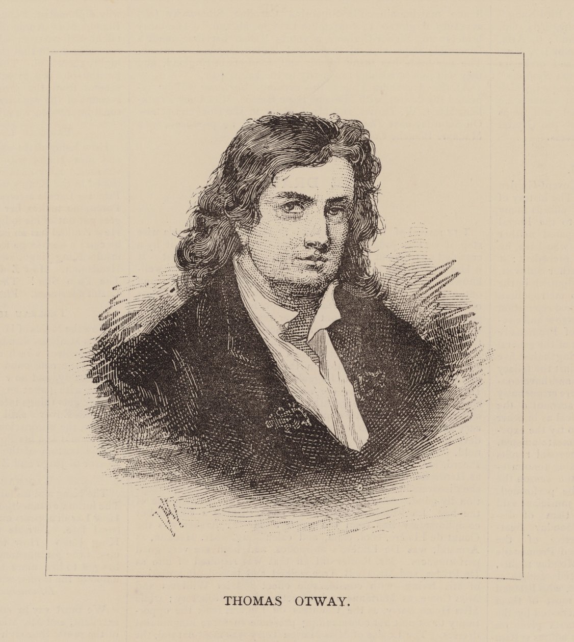 Thomas Otway (metszet) alkotó: English School