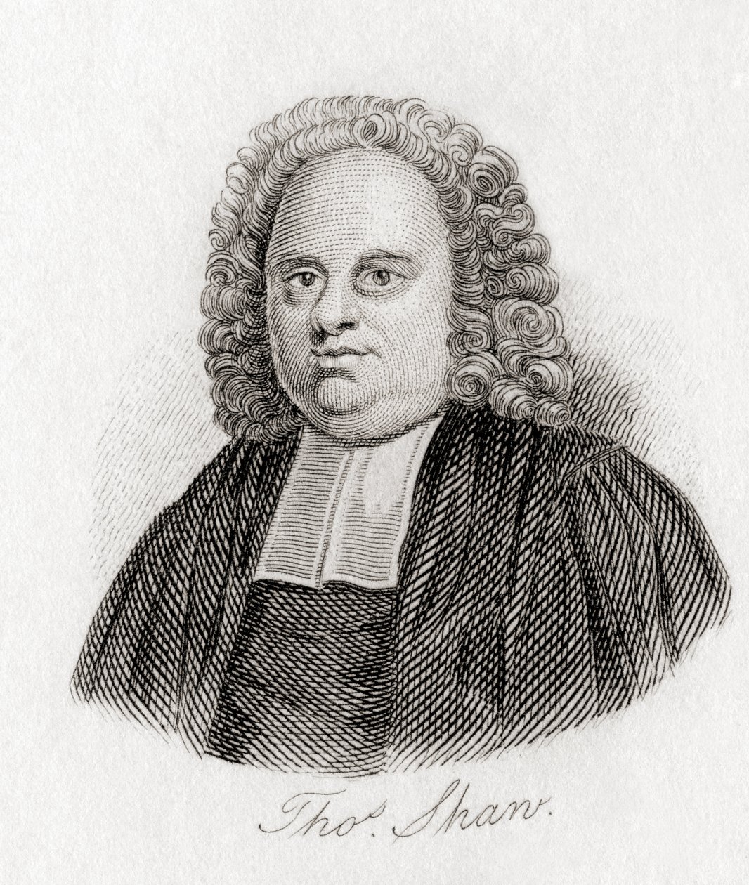 Thomas Shaw, angol pap és utazó alkotó: English School
