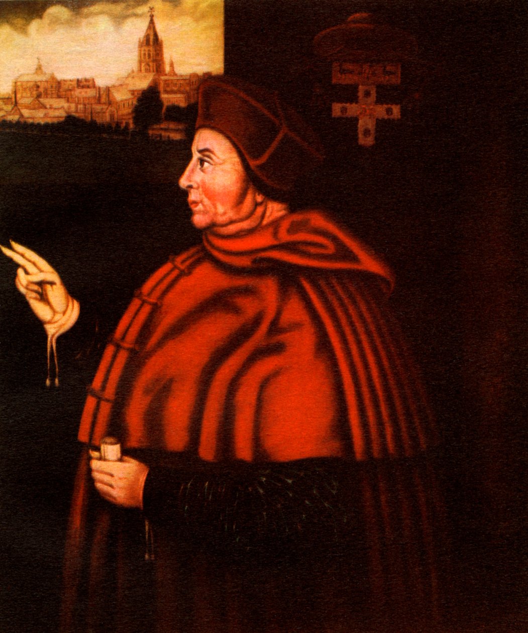 Thomas Wolsey (nyomtatás) alkotó: English School
