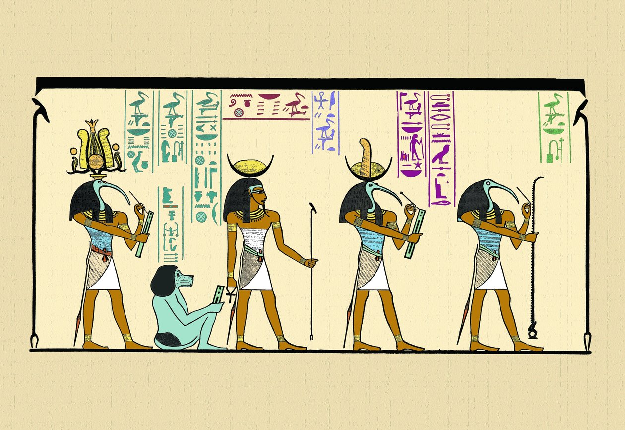 Thoth, az írás ura alkotó: English School
