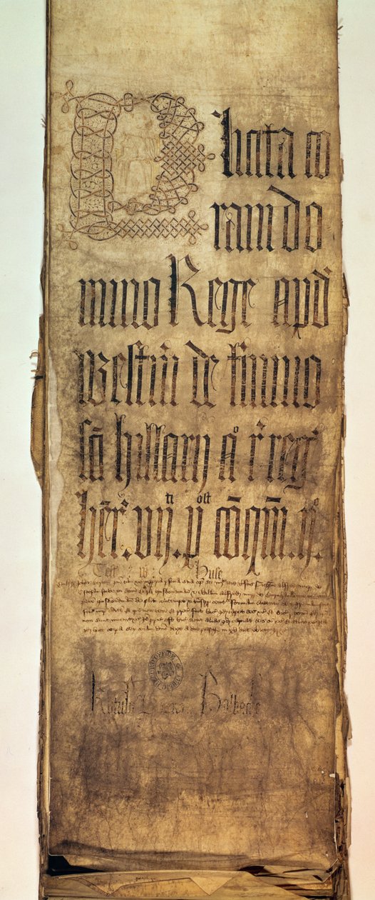 Hilary Term, 1487, King